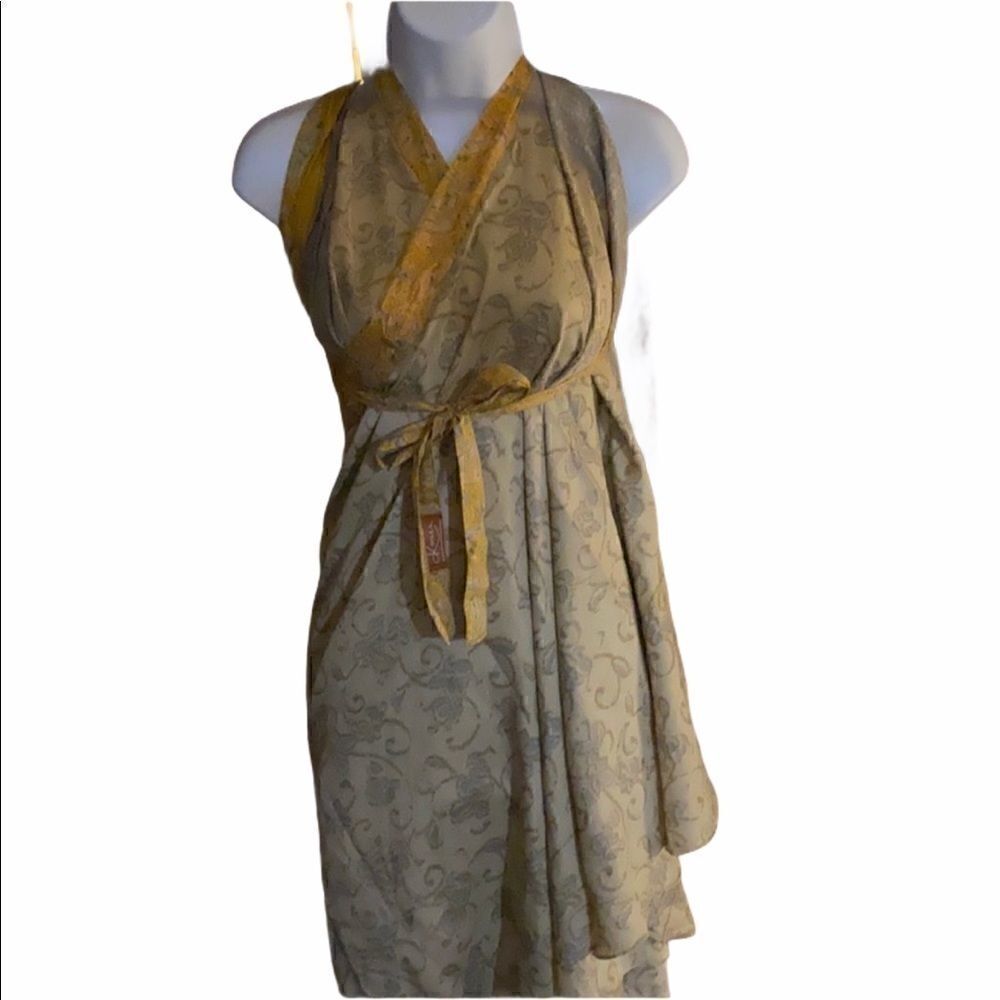 Kariza Vintage Silk Magic Wrap Reversible